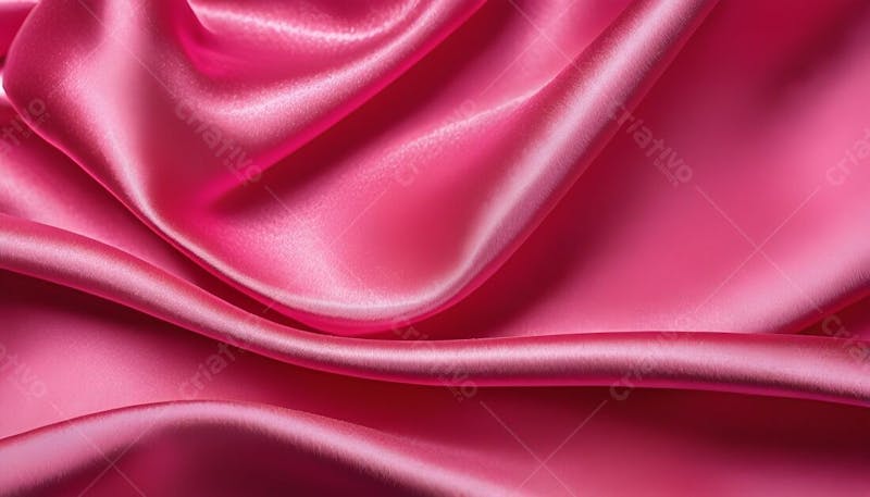 Um toque de glamour a beleza do cetim rosa revelada em detalhes