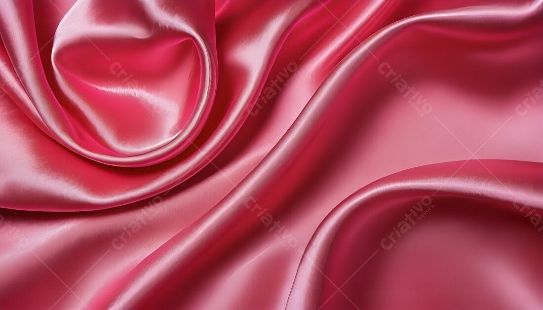 Textura tecido seda rosa para fundo