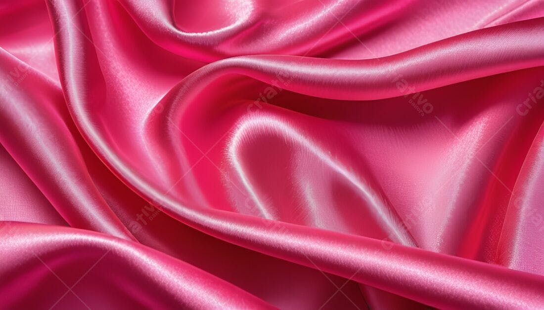 Textura tecido seda rosa para fundo