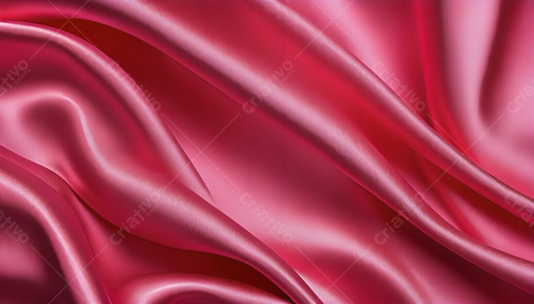 Textura tecido seda rosa para fundo