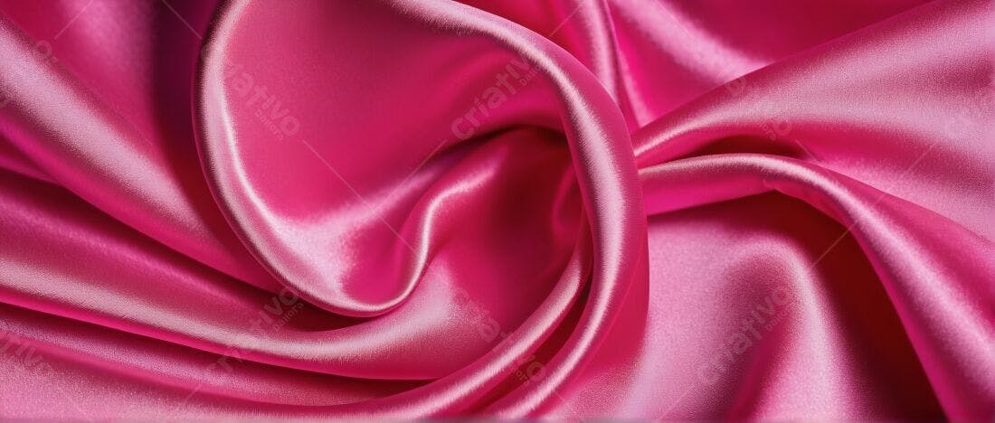 Textura tecido cetim rosa para fundo