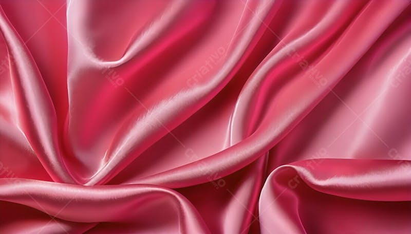 Mergulhe na maciez exploração detalhada do tecido cetim rosa