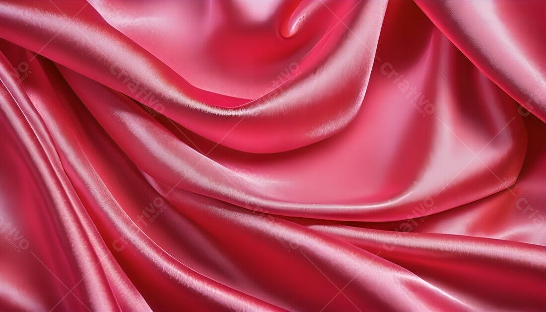 Textura Tecido Cetim Rosa para Fundo
