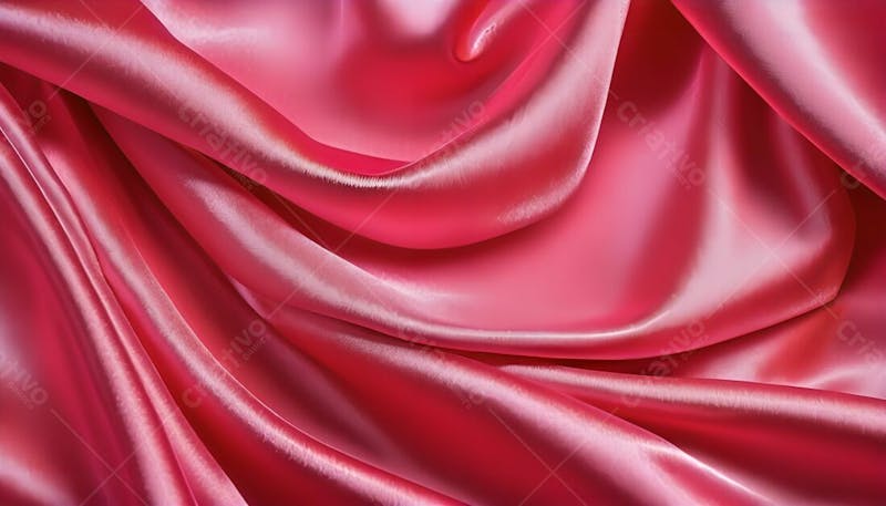 Mergulhe na seda explore a textura do cetim rosa em alta definição