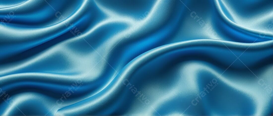Textura Seda Azul para Fundo Elegante
