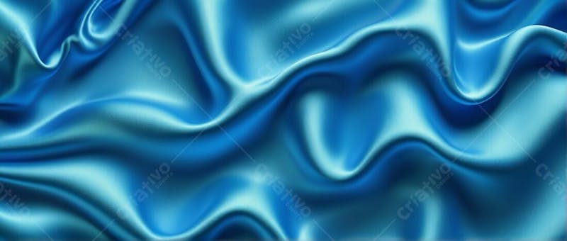 Um toque de serenidade a beleza do cetim azul em detalhes fascinantes