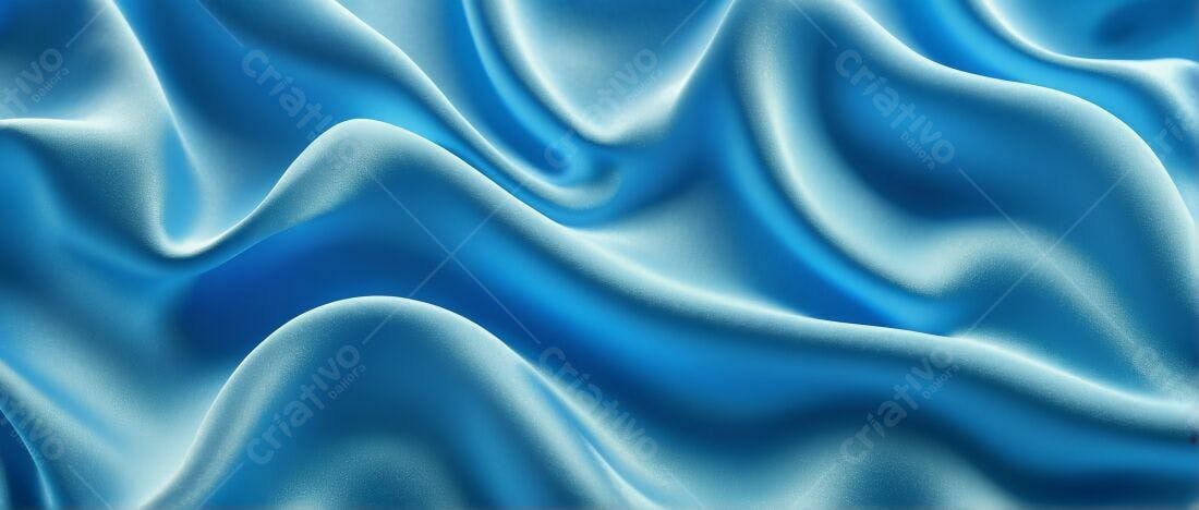Textura tecido seda azul para fundo