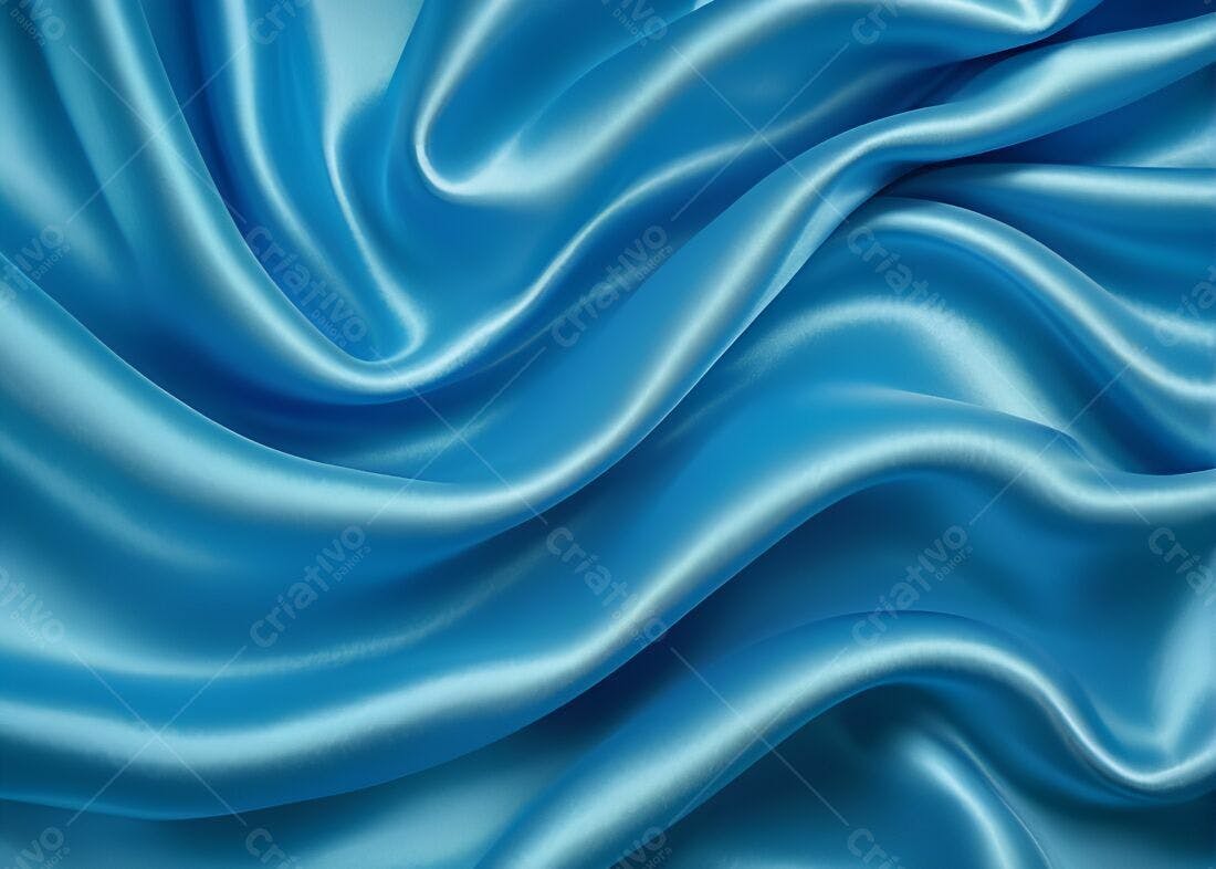 Textura tecido seda azul para fundo