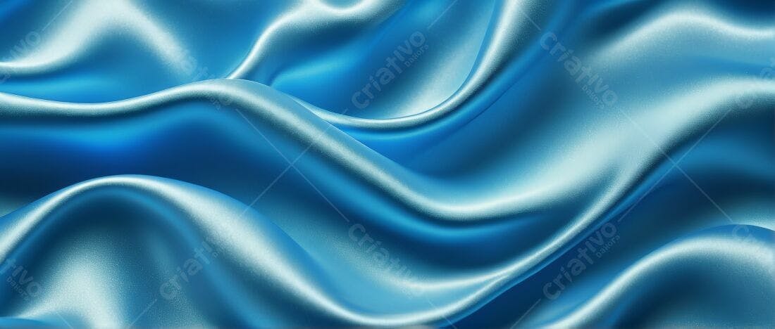 Textura Seda Azul para Fundo Elegante