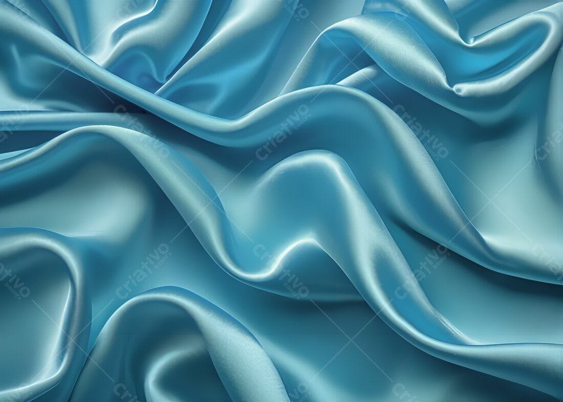 Textura tecido seda azul claro para fundo