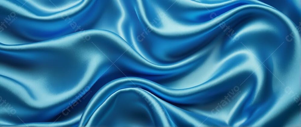 Luxo Para Todos A Textura Do Cetim Azul Em Alta Resolução