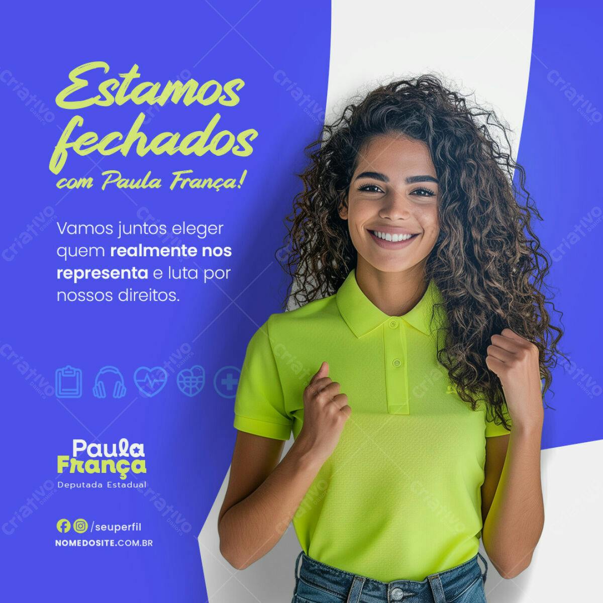Postagem Eleições PSD Editável