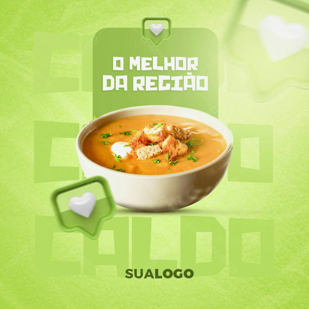 Flyer Digital Caldo Feed