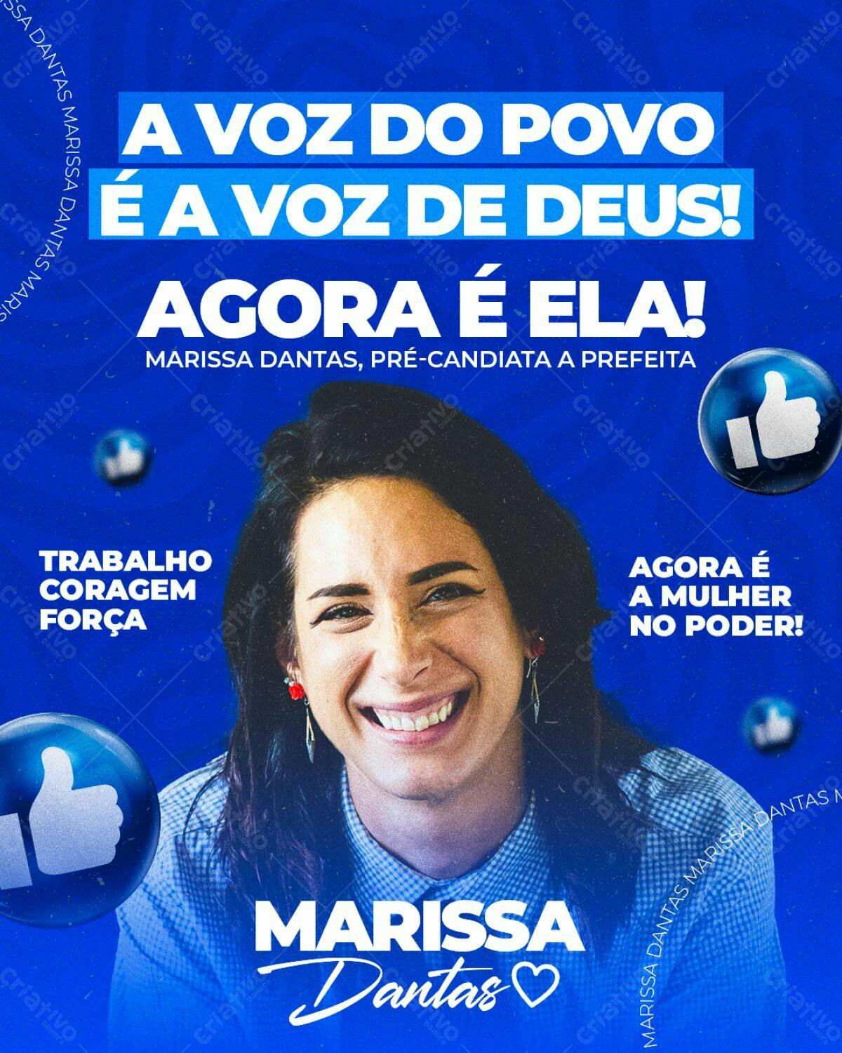 Flyer Campanha Política PSD Editável