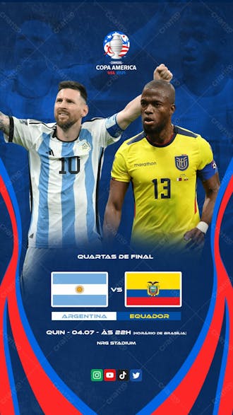 Copa america argentina x equador