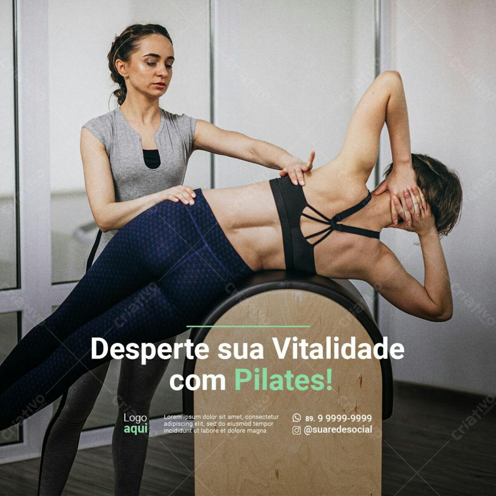 Desperte Sua Vitalidade Com Pilates