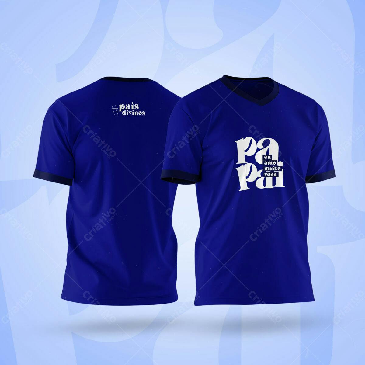 Camiseta Dia dos Pais PSD Editável