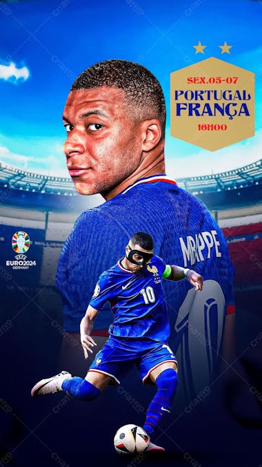 Flyer matchday mbappe frança