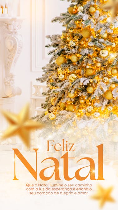 Stories que o natal ilumine o seu caminho