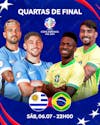 Flyer, matchday, uruguay vs brazil, copa america