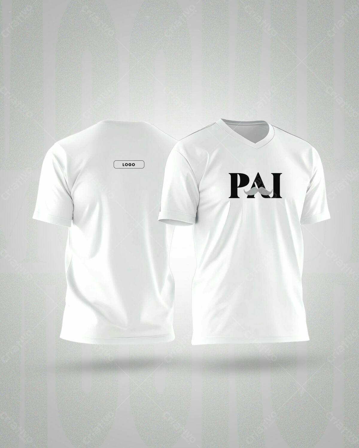 Camiseta Dia dos Pais PSD Editável