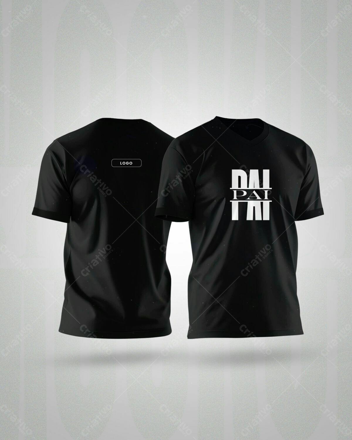Camiseta Dia dos Pais PSD Editável