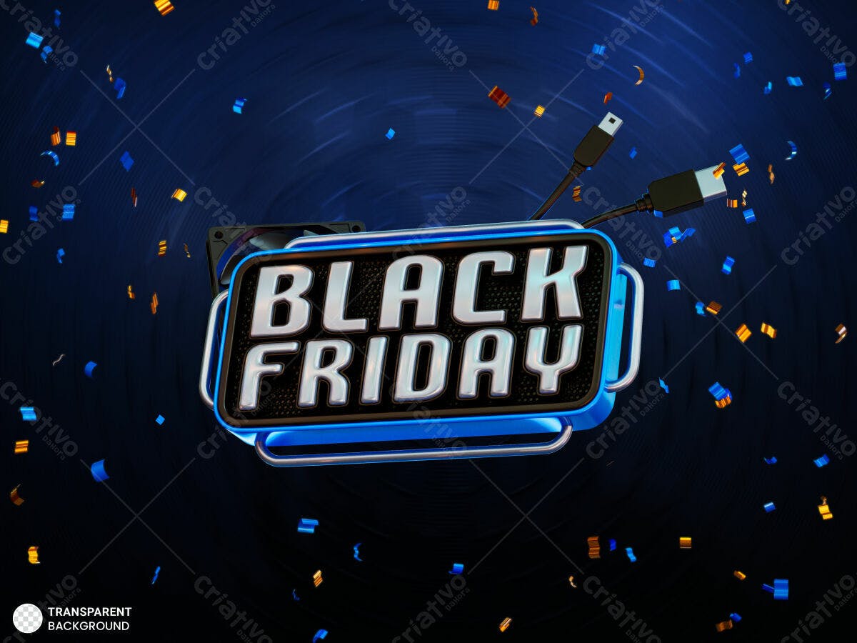 Banner Black Friday PSD Editável