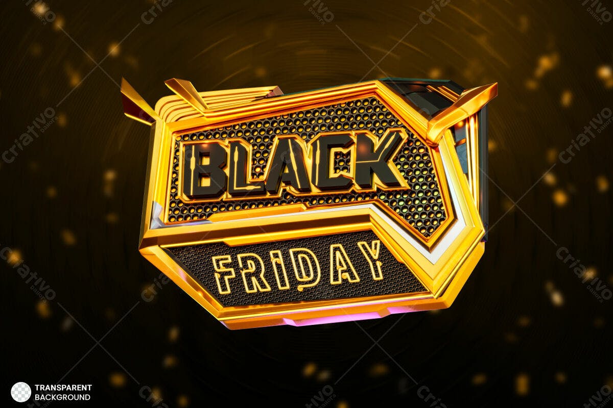 Banner Black Friday PSD Editável