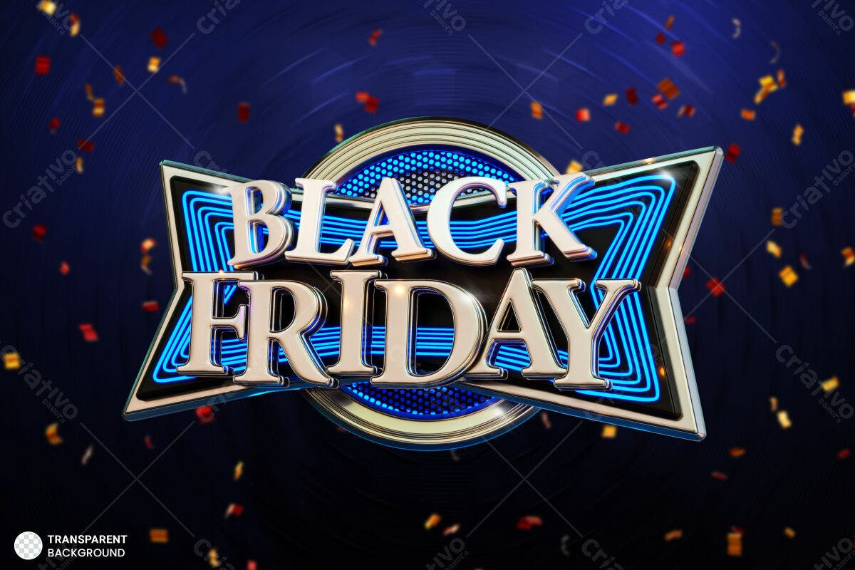 Banner Black Friday PSD Editável