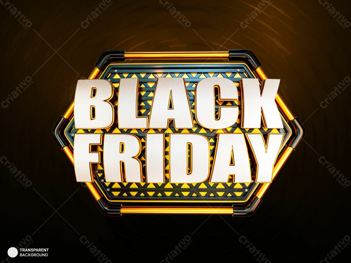 Banner Black Friday PSD Editável
