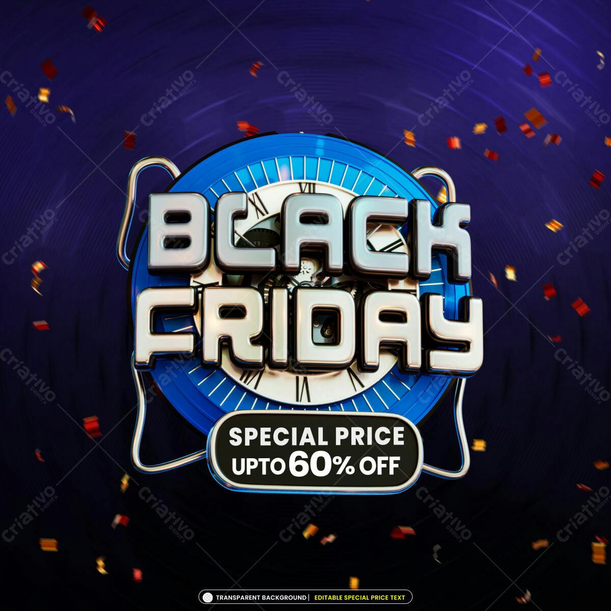 Banner Black Friday PSD Editável