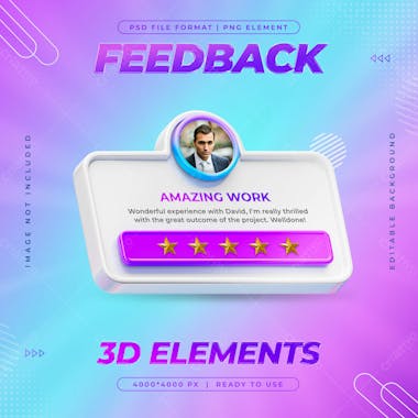 Customer feedback and review instagram post template