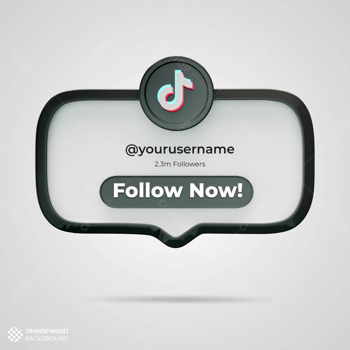 Banner TikTok PSD Editável