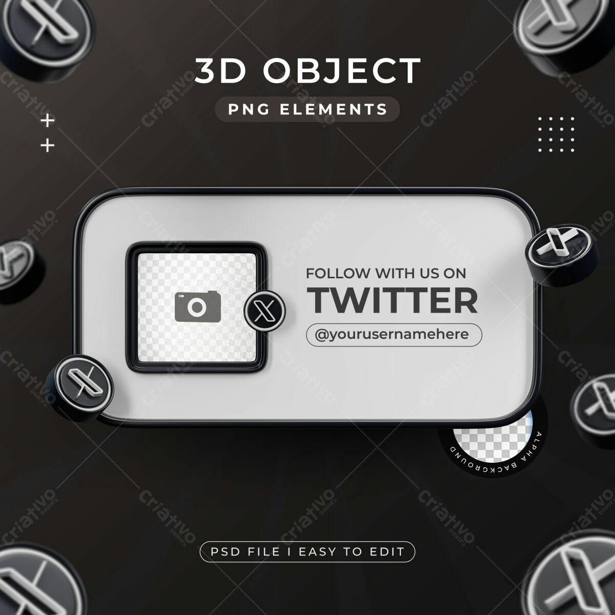 Banner para Redes Sociais PSD Editável