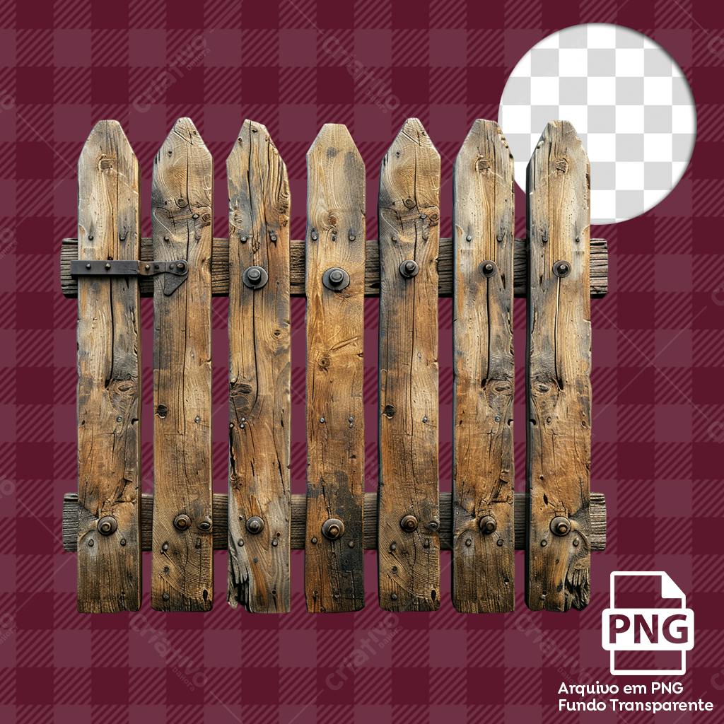 Icone Cerca de Madeira Rustica PNG com fundo transparente