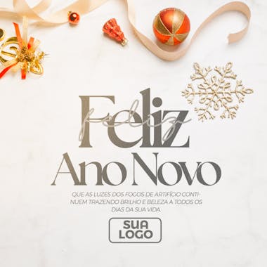 Feliz ano novo que as luzes dos fogos