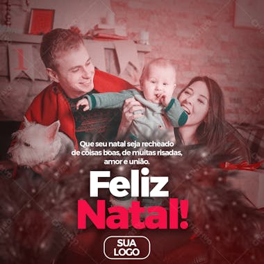 Feliz natal que seu natal seja recheado