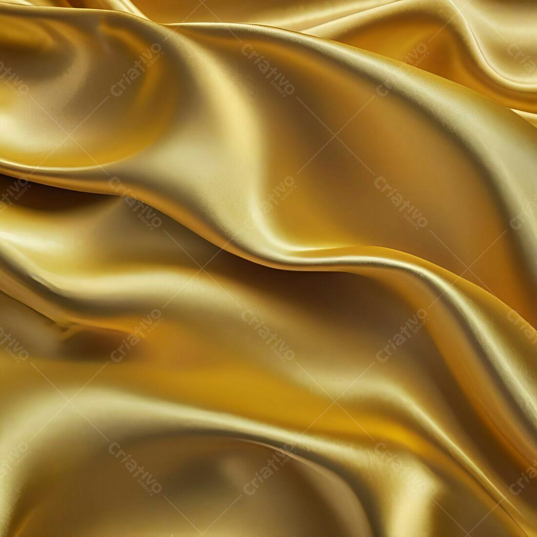 Textura tecido seda dourado para fundo