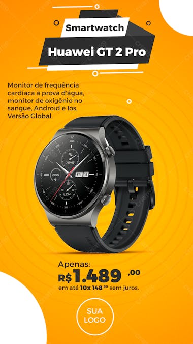 Smartwatch huaweu gt 2pro