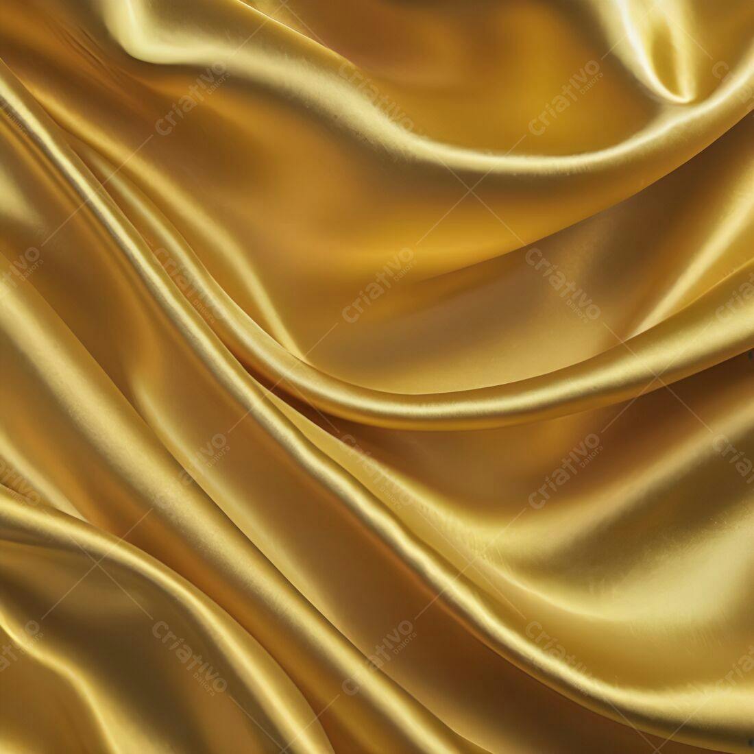 Textura tecido seda dourado para fundo