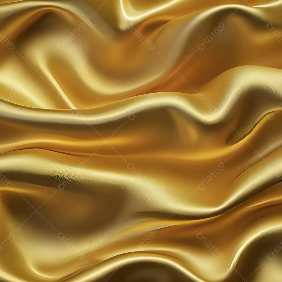 Textura tecido seda dourado para fundo