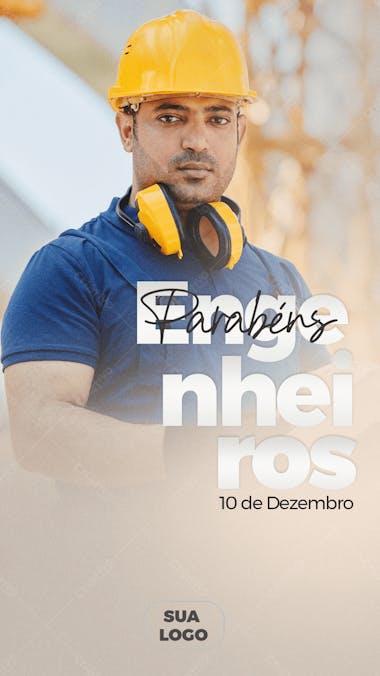 Stories parabéns engenheiros 10 de dezembro