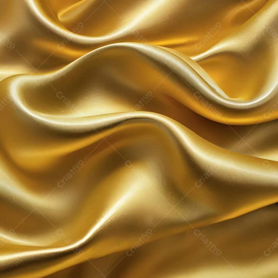 Textura tecido seda dourado para fundo