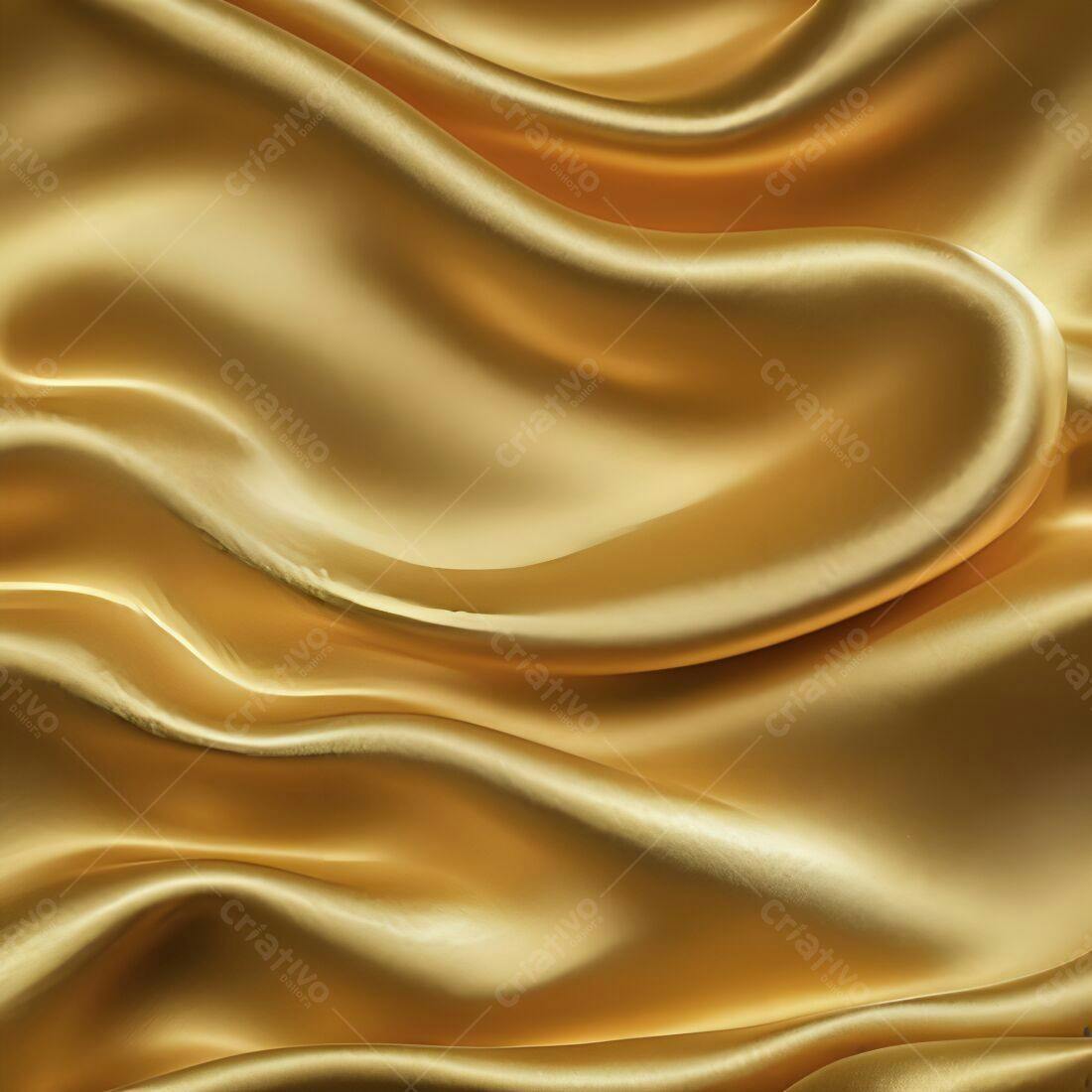 Textura tecido seda dourado para fundo