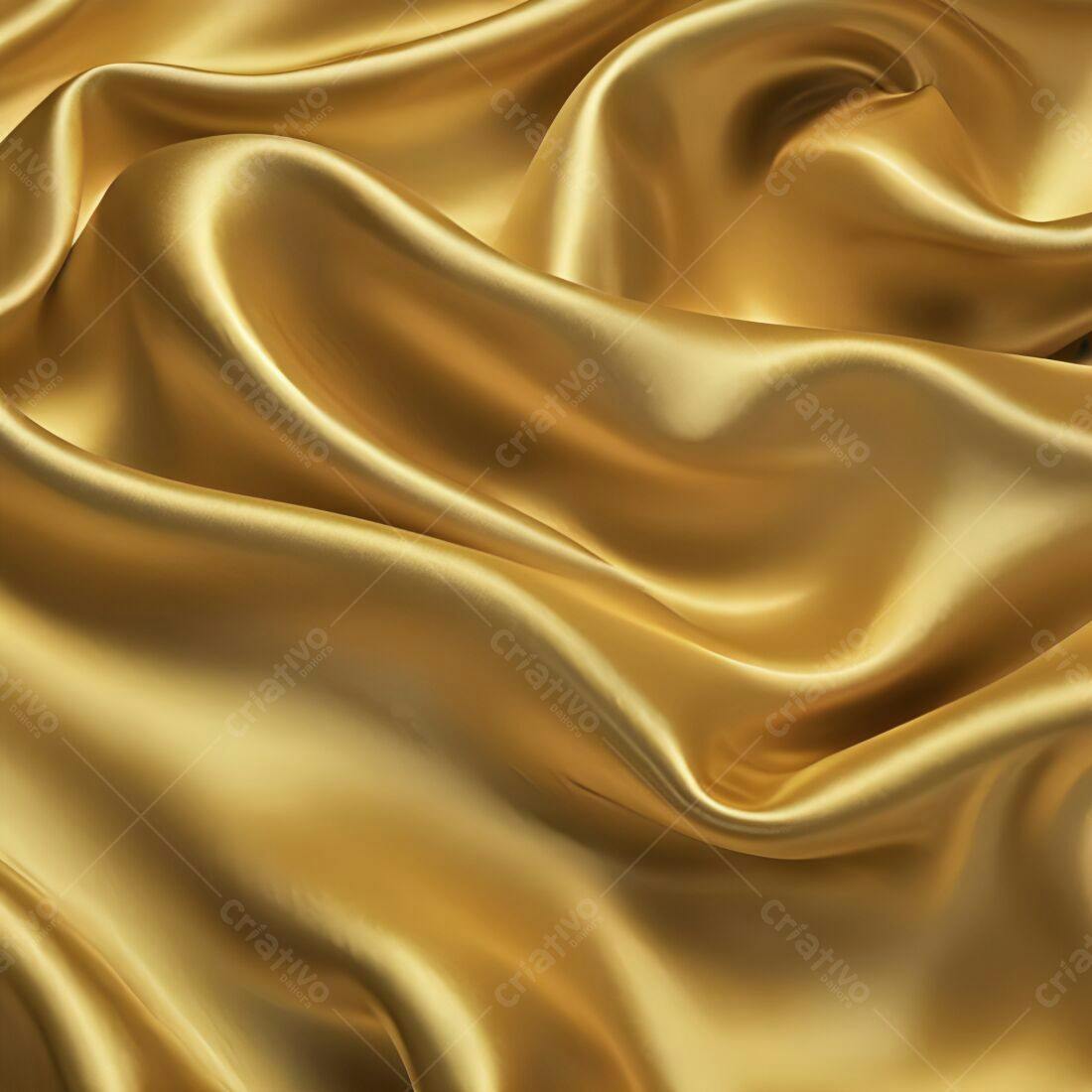 Textura tecido seda dourado para fundo