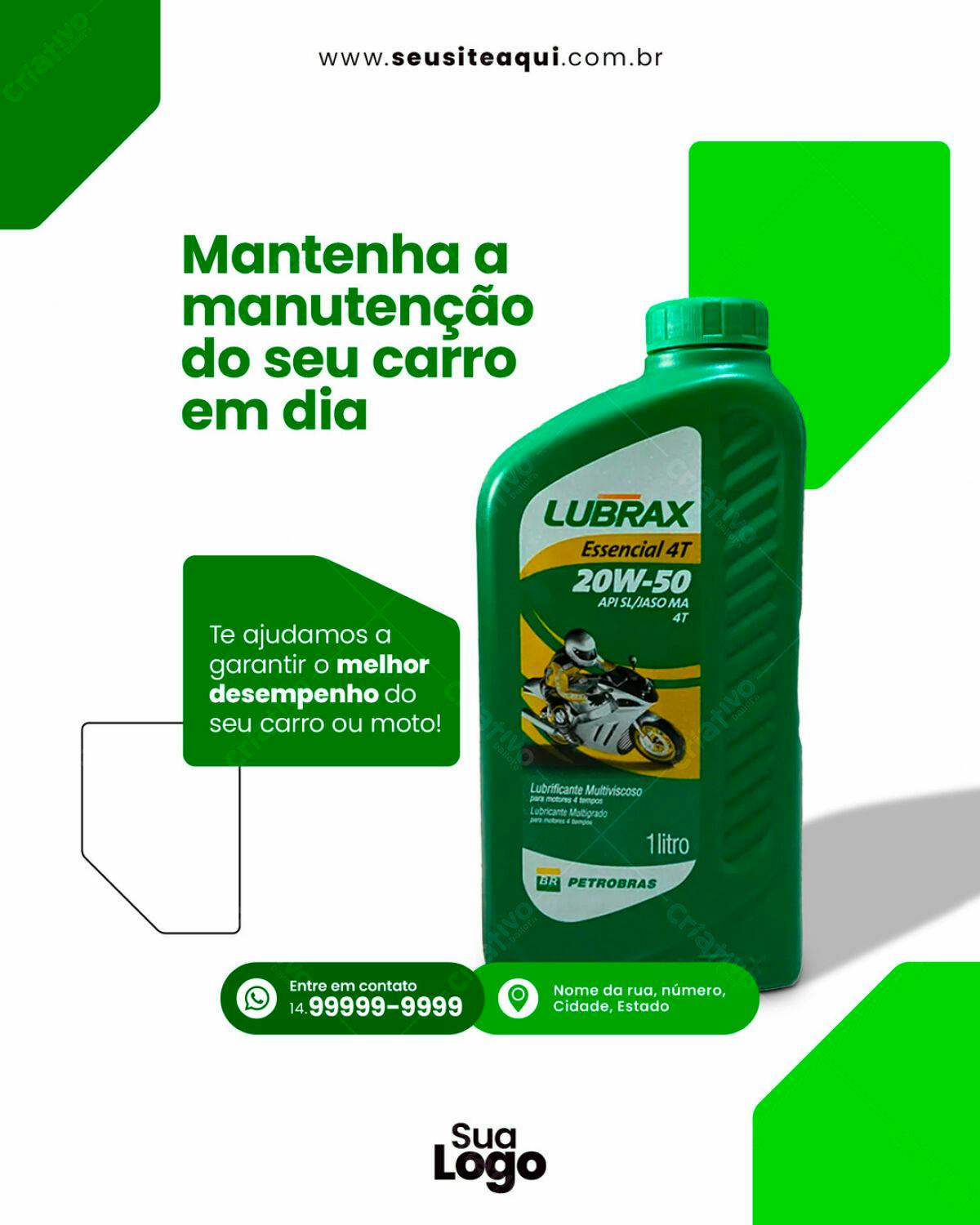 Flyer Manutenção Automotiva PSD Editável