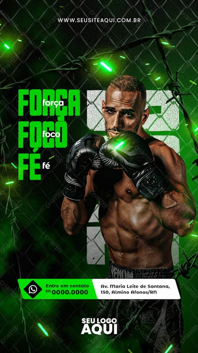 Story Aulas De Boxe Luta 19