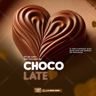 Dia mundial do chocolate