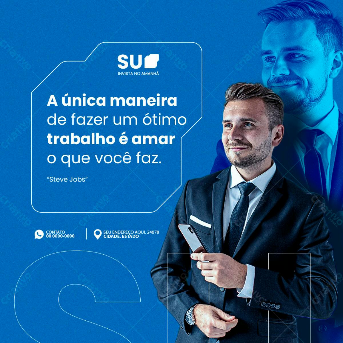 Post para Redes Sociais PSD Editável