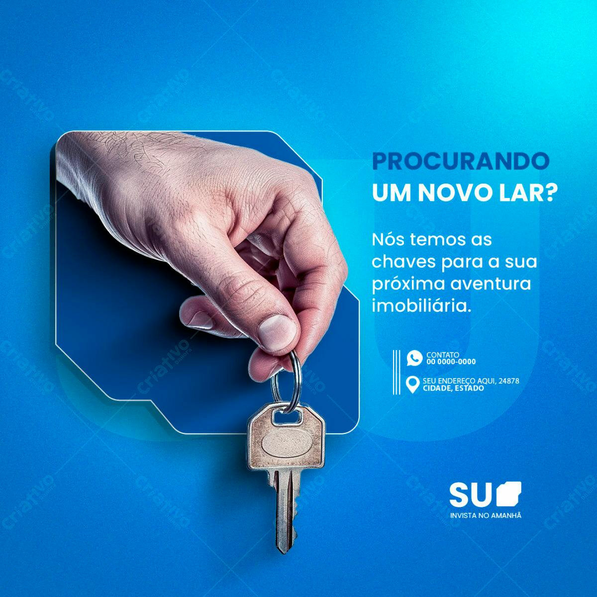 Postagem Imóveis para Imobiliárias PSD Editável